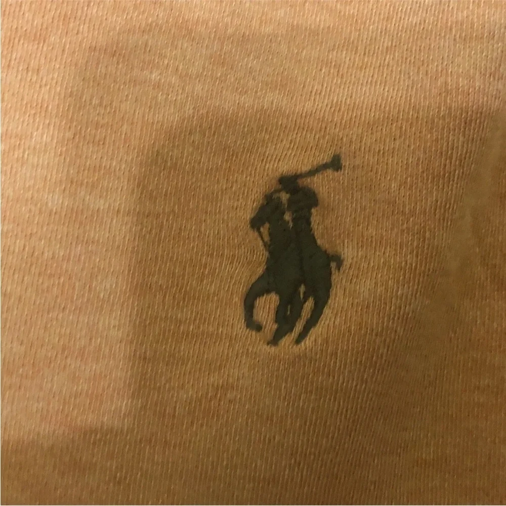 Lot of 2 Polo Ralph Lauren Golf Shirt Short Sleeve/ Long Sleeve Orange Size M